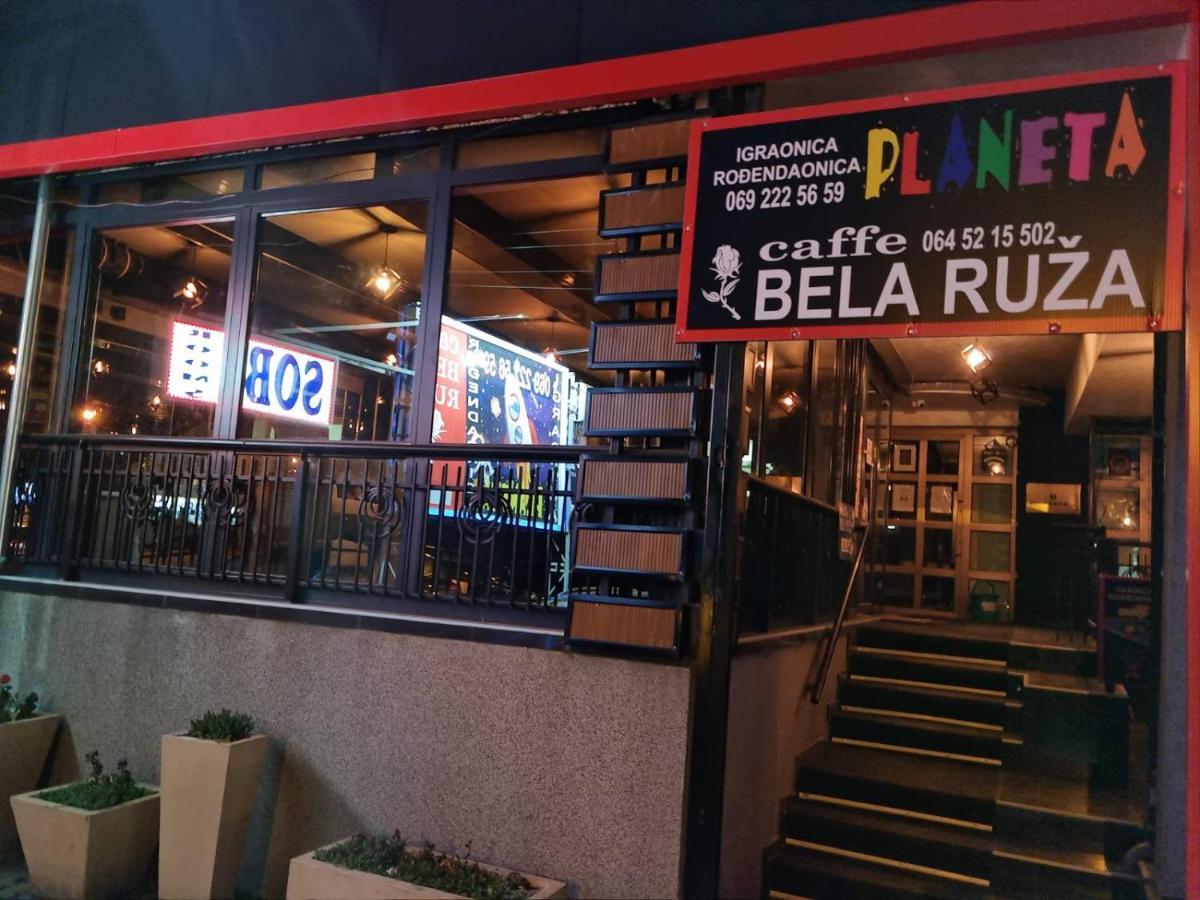 Bela Ruza Hotel Belgrád Kültér fotó